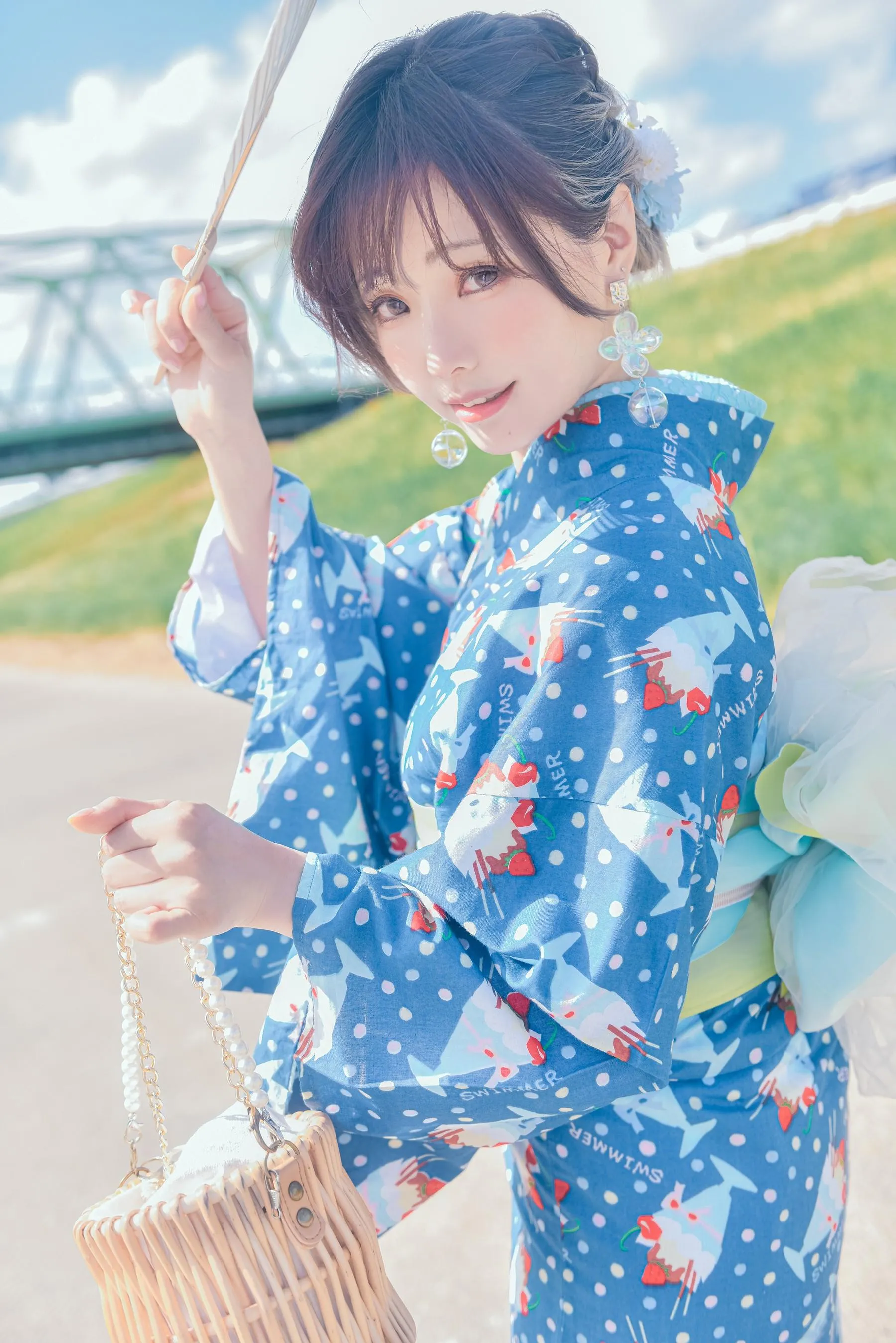 ElyEE子 – NO.119 2023.august A-聖代浴衣 Sundae Yukata [29P]插图2